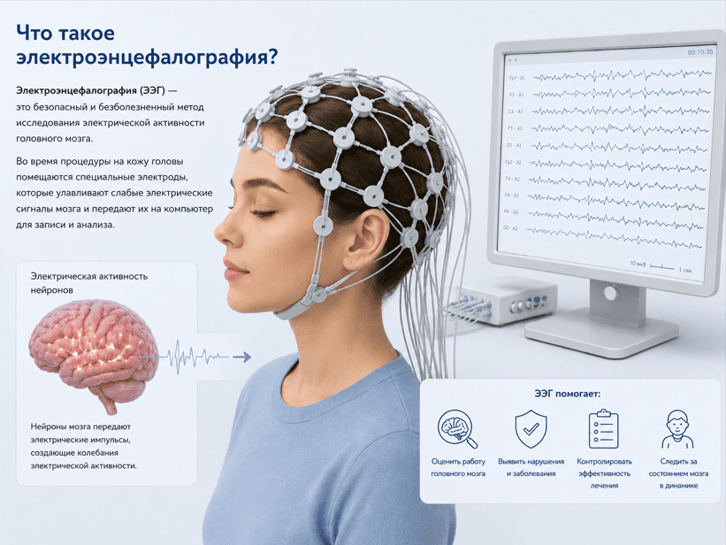 Что такое электроэнцефалография
