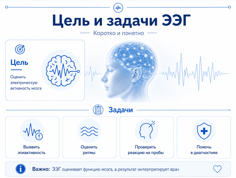 Цель и задачи ЭЭГ