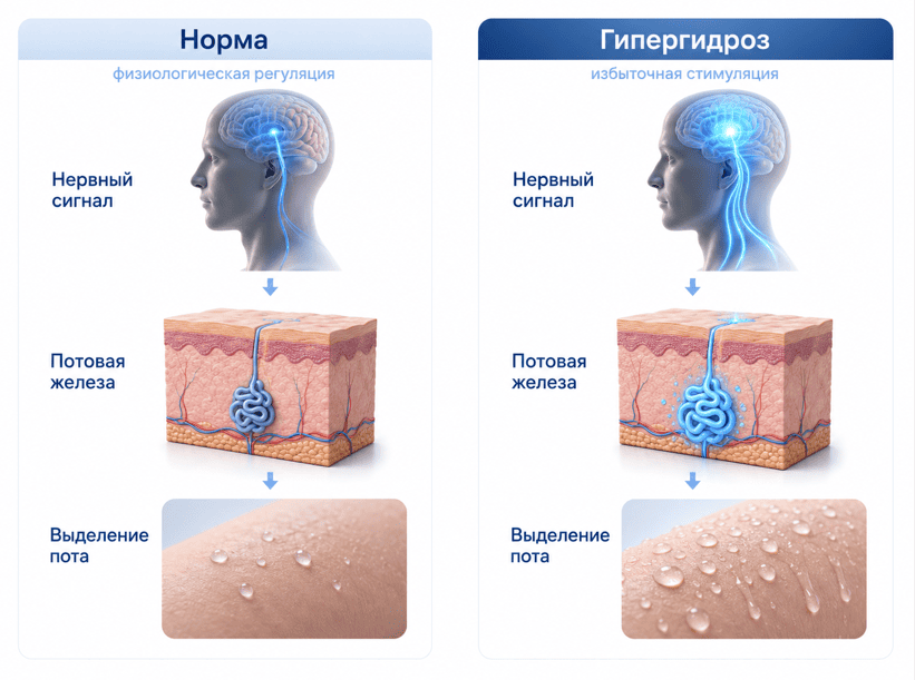 гипергидроз